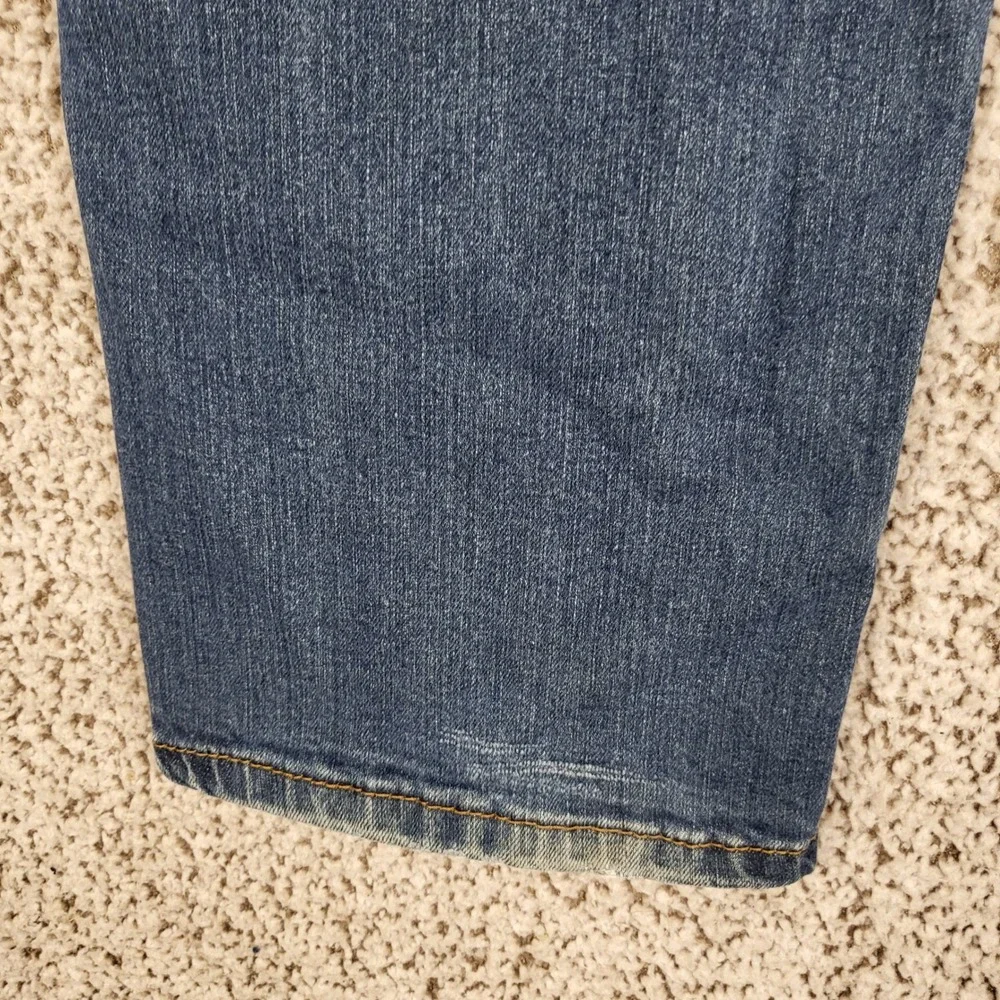 Levis 514 Mens Jeans W34 L30 Straight Fit‎ Medium Wash Blue Denim Pants